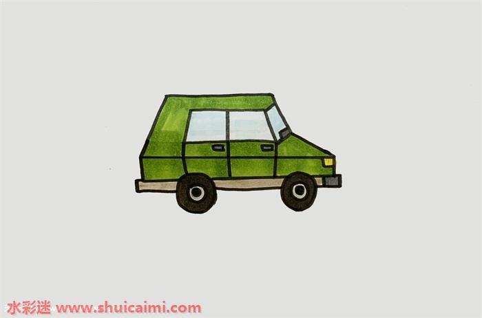 绝地求生车怎么画 绝地求生车简笔画漂亮卡通