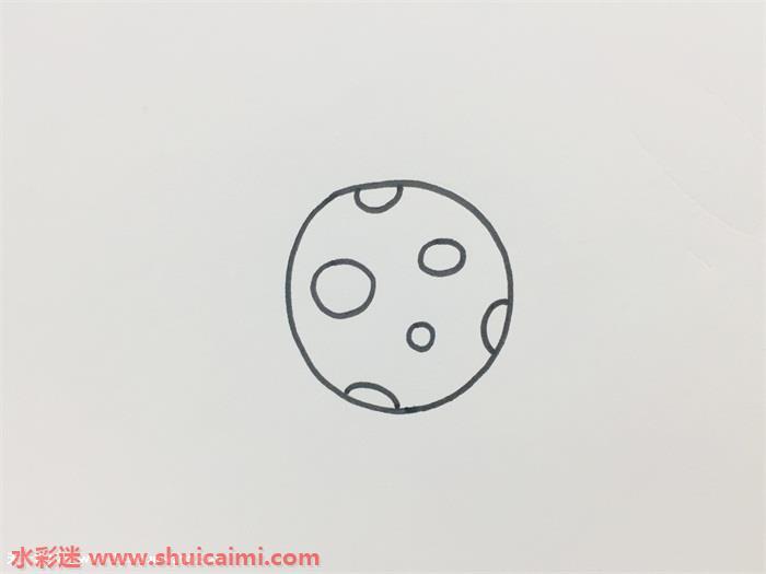 宇宙怎么画 宇宙简笔画简单彩色
