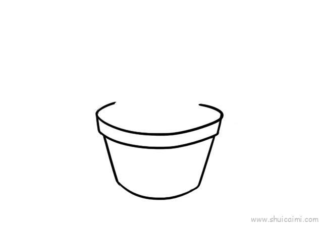 盆栽儿童画怎么画 盆栽简笔画画法