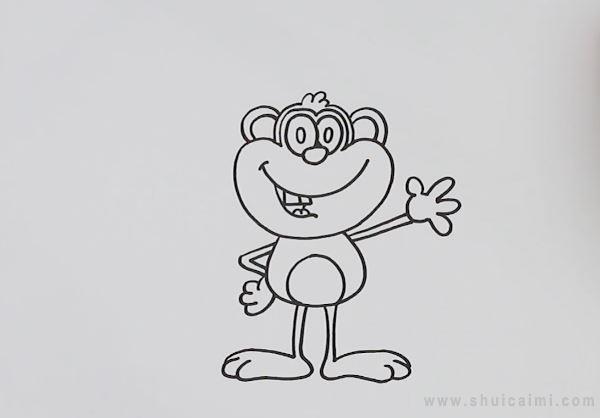 猴子简笔画怎么画 猴子简笔画简单又好看