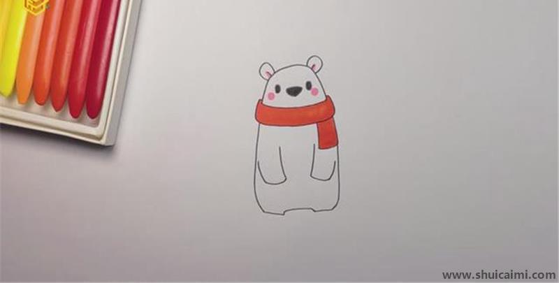 北极熊儿童简笔画怎么画 北极熊儿童画简单又好看
