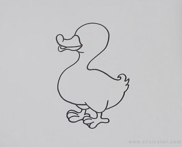 小鸭子简笔画怎么画 小鸭子简笔画步骤