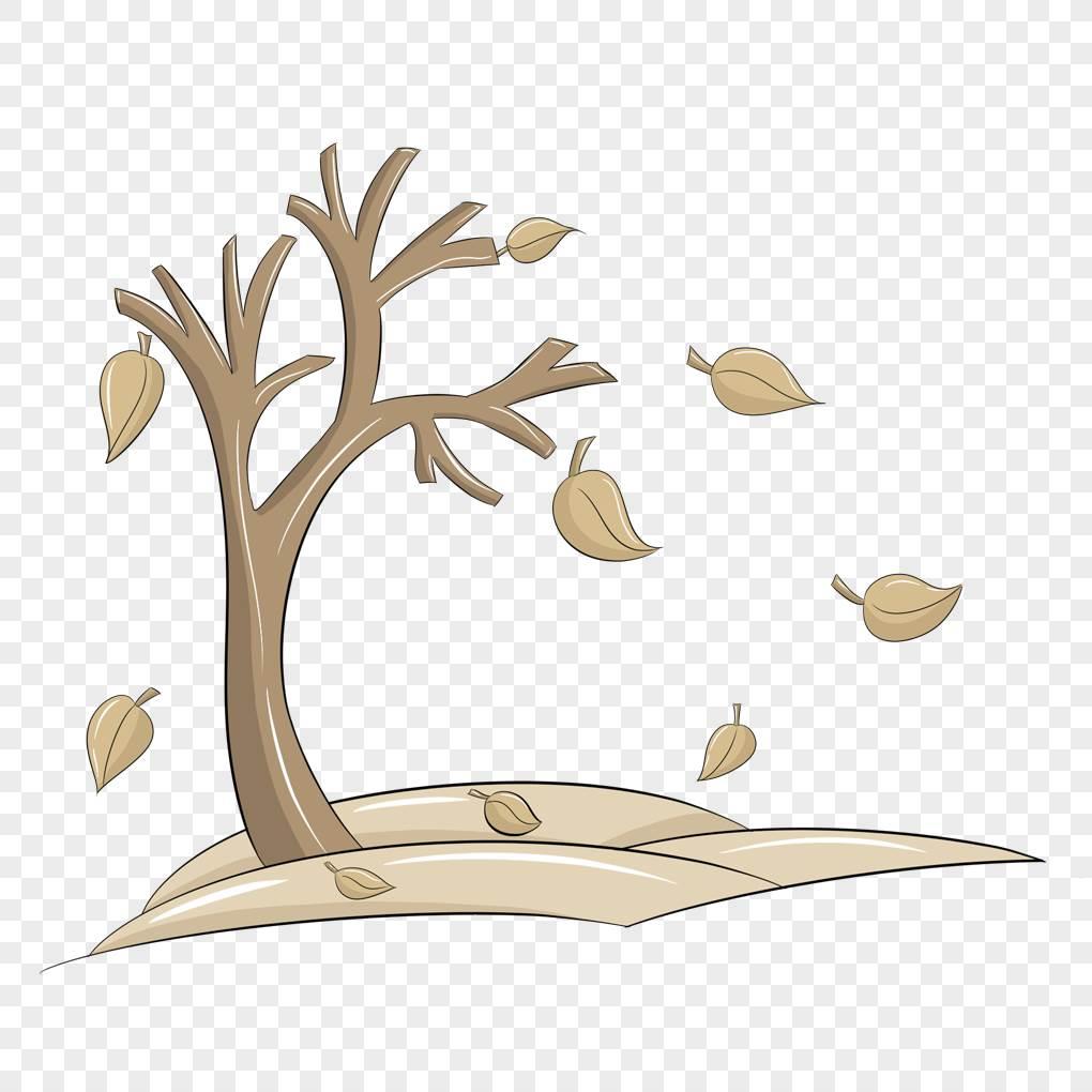 落叶简笔画 落叶简笔画彩色