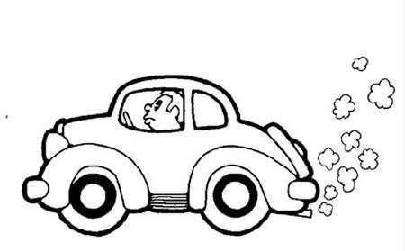 汽车的简笔画 洗车的简笔画大全