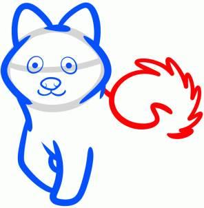 狗的简笔画图片大全 狗的简笔画图片大全可爱简单
