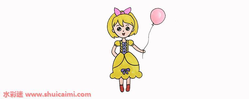 漫画少女怎么画 漫画少女简笔画步骤