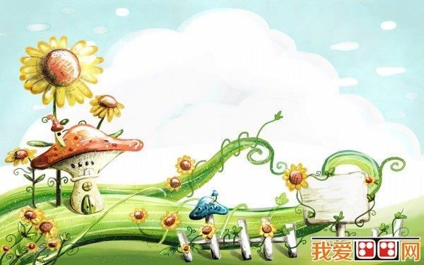 夏天卡通插画欣赏简笔画怎么画 夏天卡通插画欣赏简笔画步骤