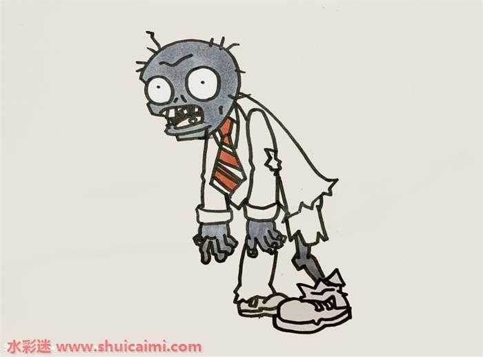 简单又漂亮的植物大战僵2简笔画教程