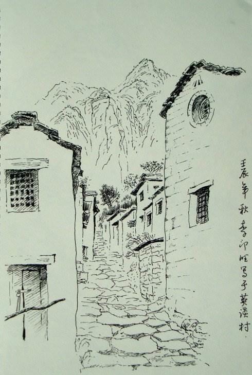 我的家乡简笔画 我的家乡简笔画幼儿园