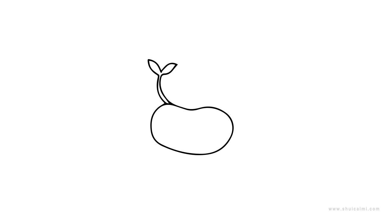 种子发芽简笔画怎么画 种子发芽简笔画顺序