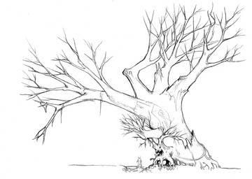 画树的简笔画 简单画树的简笔画