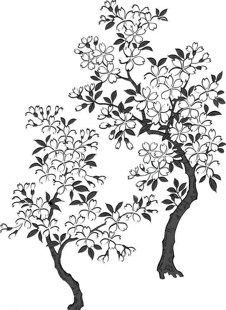 简笔画树 简笔画树怎么画简单又好看