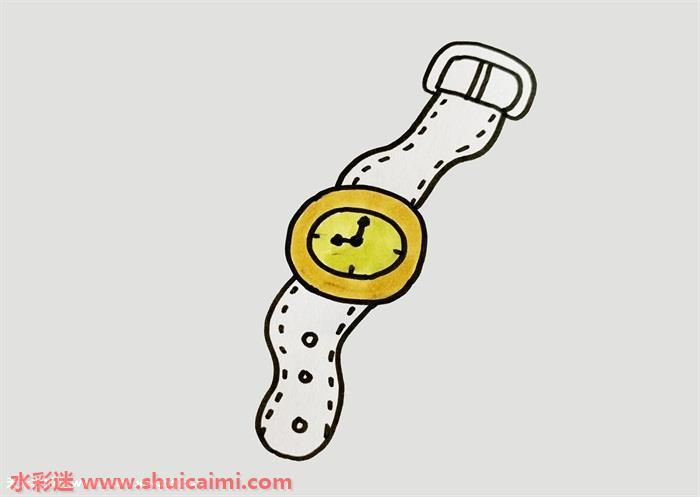 手表简笔画怎么画画法