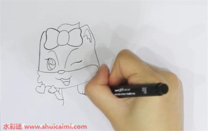 三只小松鼠怎么画 三只小松鼠简笔画彩色