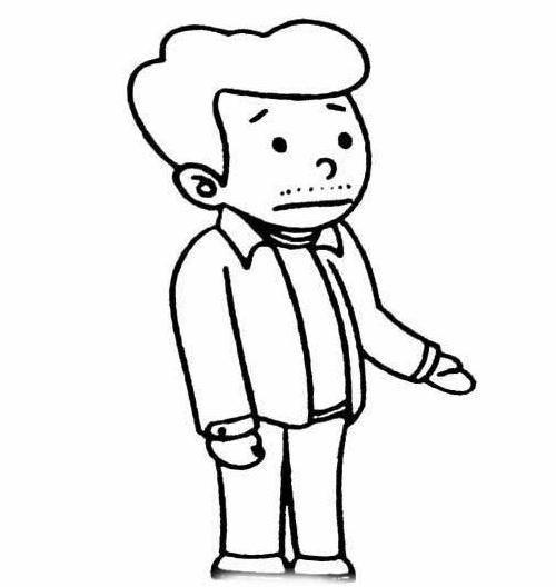 大人简笔画图片大全 大人简笔画图片大全人物