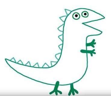 恐龙简笔画 恐龙简笔画幼儿园