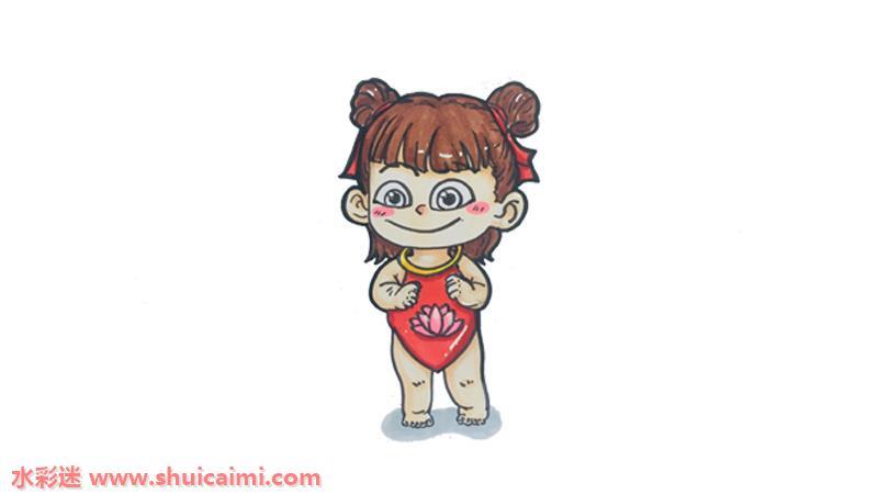 哪吒怎么画 哪吒简笔画步骤