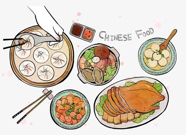 北京烤鸭简笔画 北京烤鸭简笔画一步一步