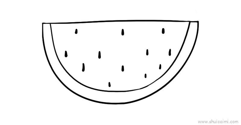 夏天水果儿童画怎么画 夏天水果简笔画画法