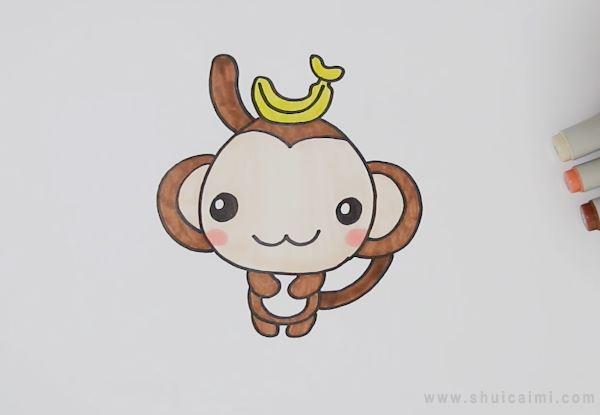 猴子简笔画怎么画 猴子简笔画顺序