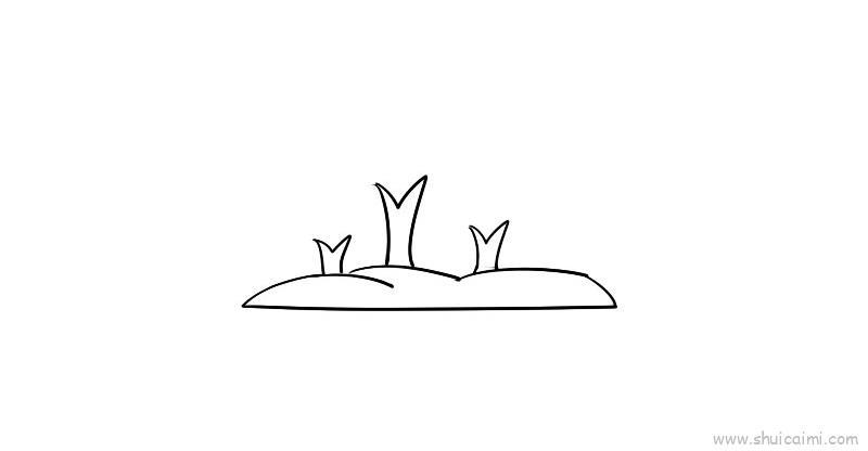 森林儿童画怎么画 森林简笔画顺序