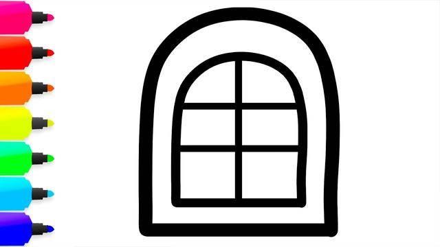 窗户简笔画 窗户简笔画怎么画