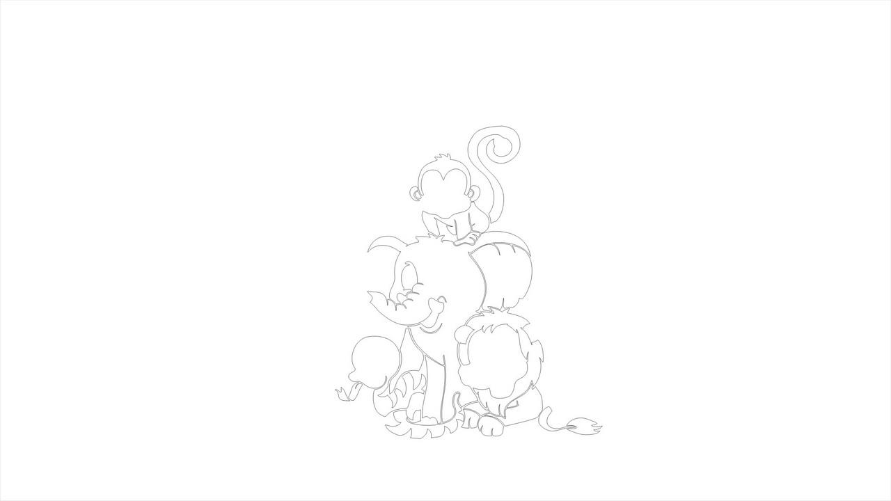动物园简笔画怎么画 动物园简笔画步骤