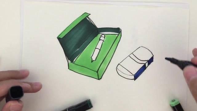 铅笔盒简笔画图片大全 铅笔盒简笔画图片大全简单
