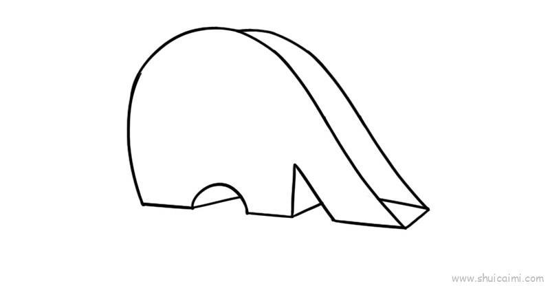 滑滑梯儿童画怎么画 滑滑梯简笔画简单