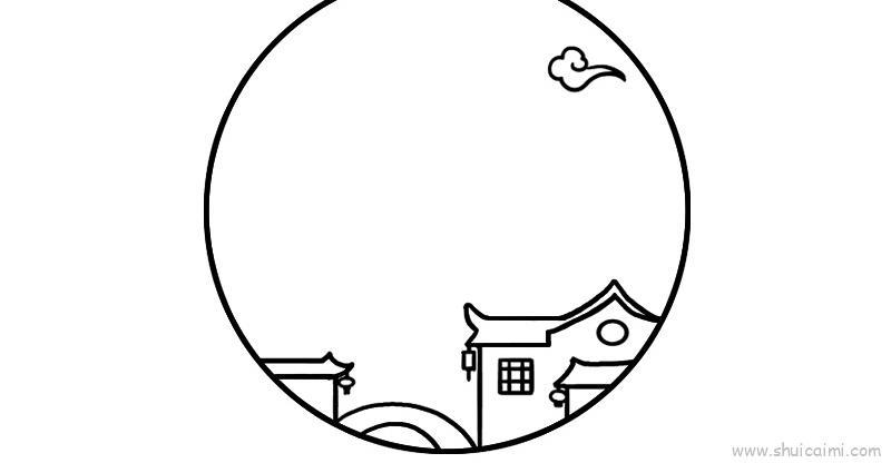 新年边框儿童画怎么画 新年边框简笔画好看