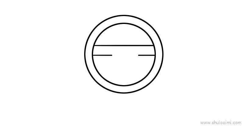 方向盘儿童画怎么画 方向盘简笔画简单又好看