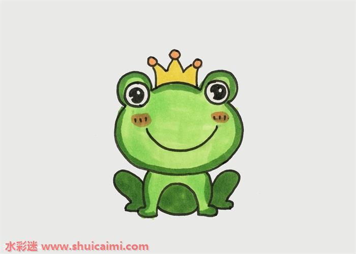 简笔青蛙怎么画 简笔青蛙简笔画步骤图