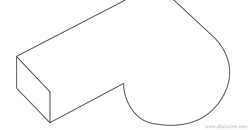 哨子儿童画怎么画 哨子简笔画顺序