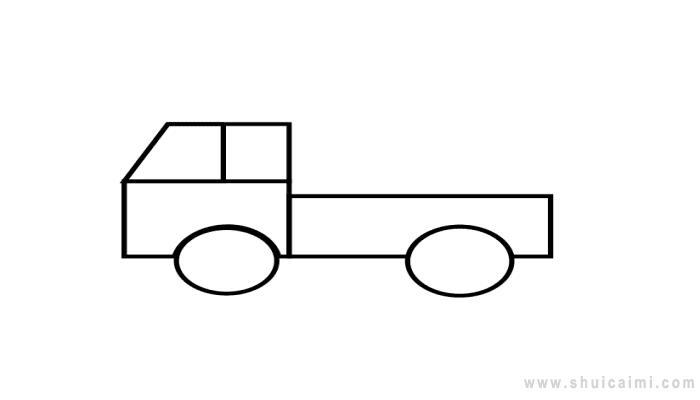 工程车简笔画怎么画 工程车简笔画好看