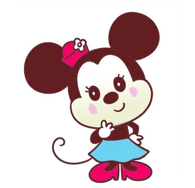 米妮简笔画 米妮简笔画图片