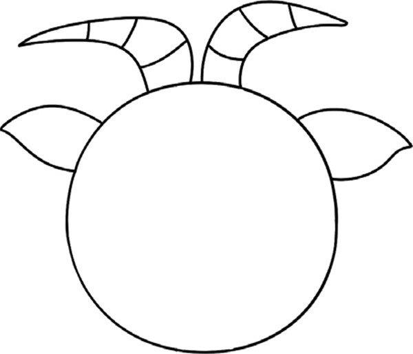 经验丰富的老山羊的简笔画怎么画 经验丰富的老山羊简笔画好看