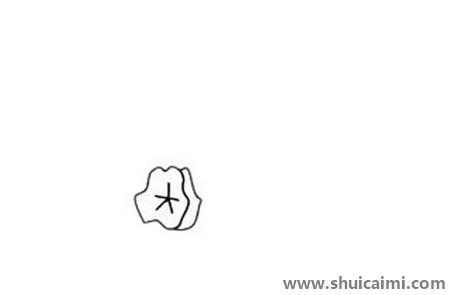 水仙花儿童简笔画