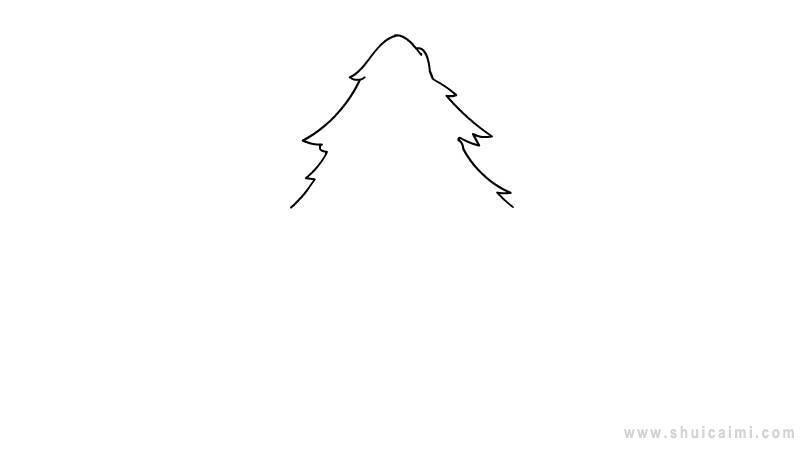 圣诞树简笔画怎么画 圣诞树简笔画顺序