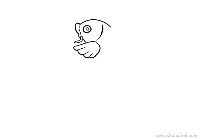 鲤鱼儿童画怎么画 鲤鱼简笔画画法