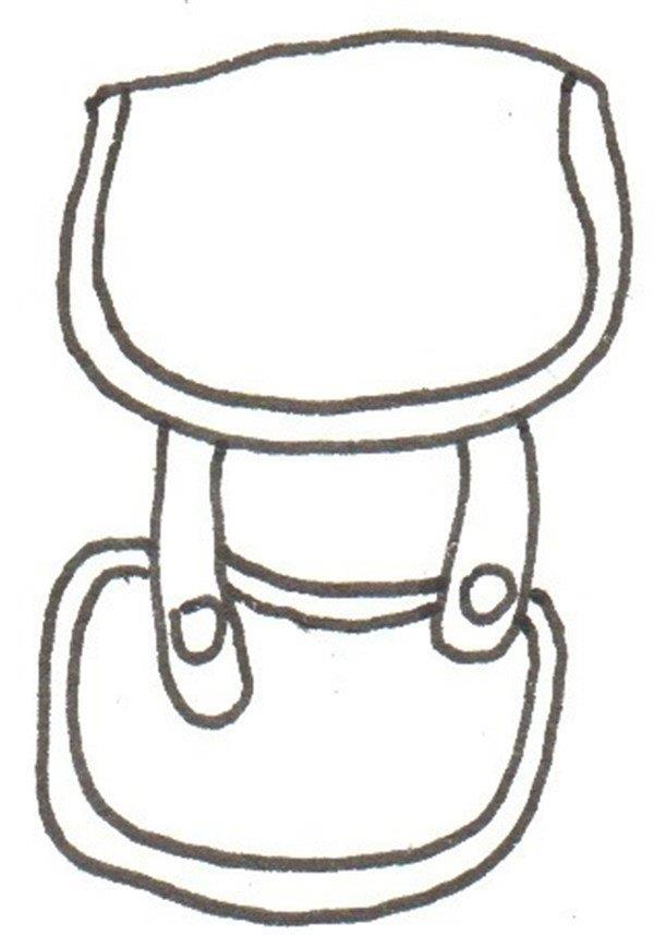 背包的简笔画怎么画 背包的简笔画顺序