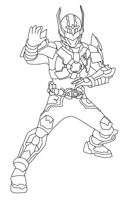 铠甲勇士简笔画 铠甲勇士简笔画图片大全