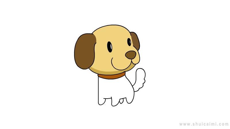小狗简笔画怎么画 小狗简笔画图片大全