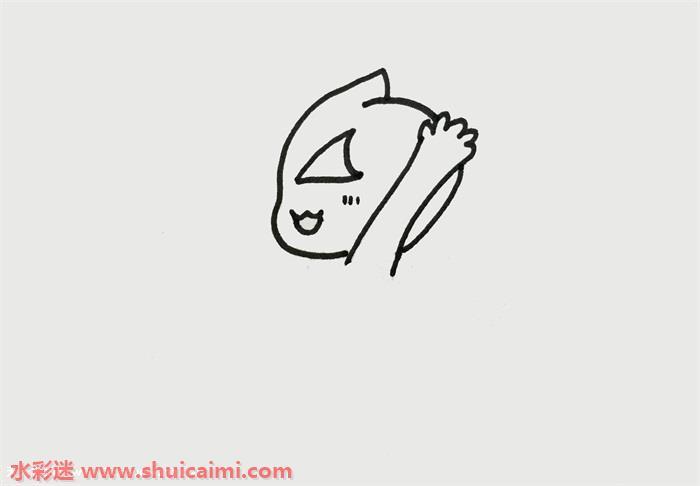 卡通可爱的捷德简笔画 简单易学