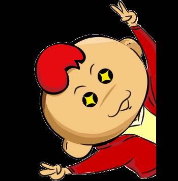 眼冒金星简笔画 眼冒金星怎么画