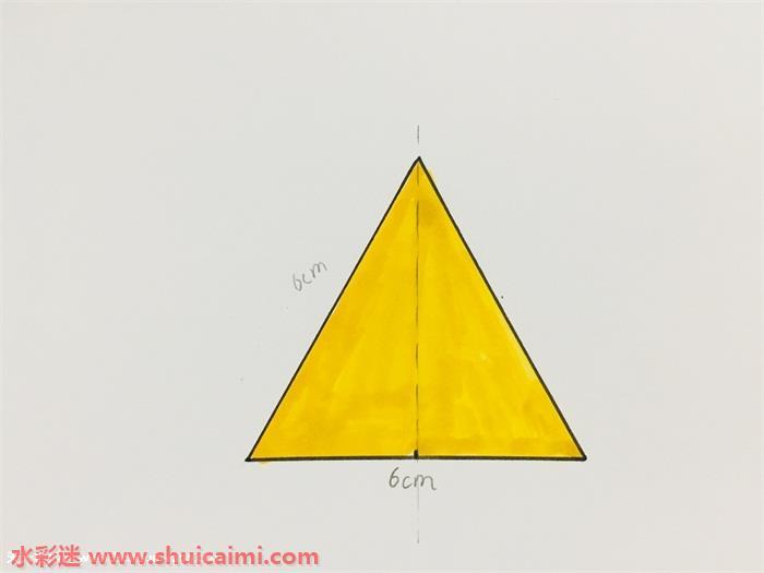 等边三角形怎么画 等边三角形简笔画步骤