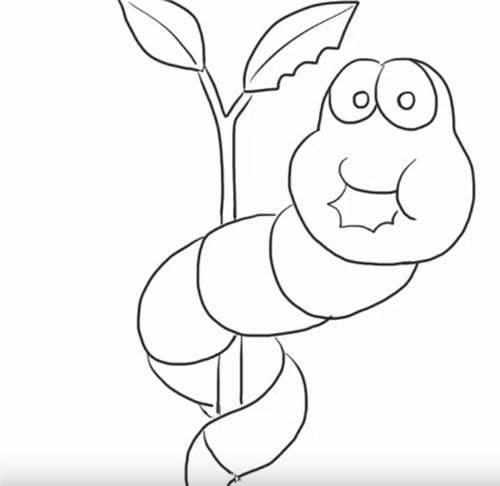 虫子简笔画 虫子简笔画图片大全