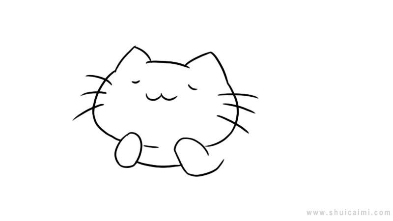 小猫简笔画怎么画 小猫简笔画好看