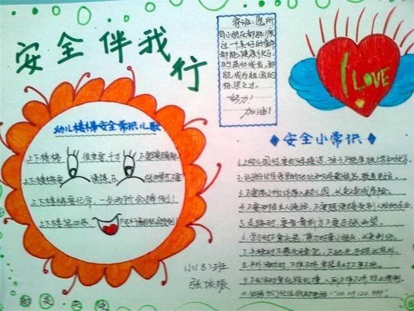 简笔画手抄报 新冠病毒简笔画手抄报