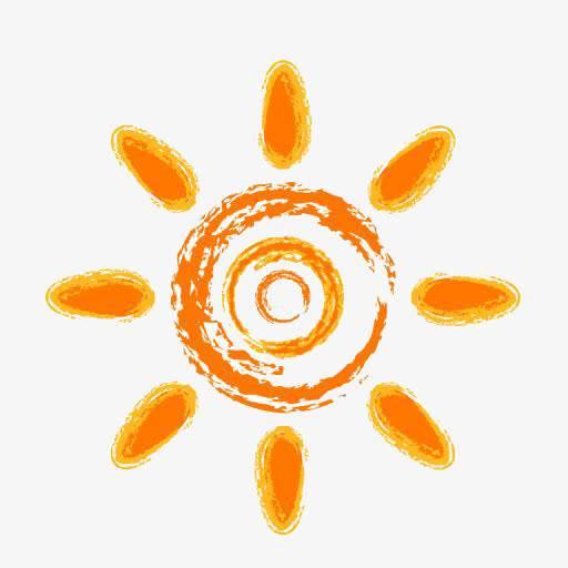 qq一个太阳简笔画 qq一个太阳简笔画图片