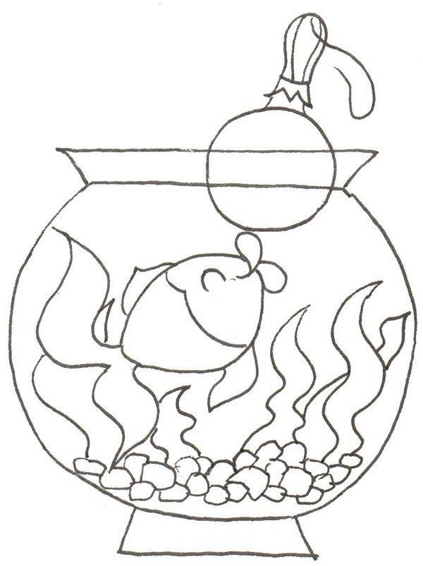 小金鱼的简笔画怎么画 小金鱼的简笔画好看